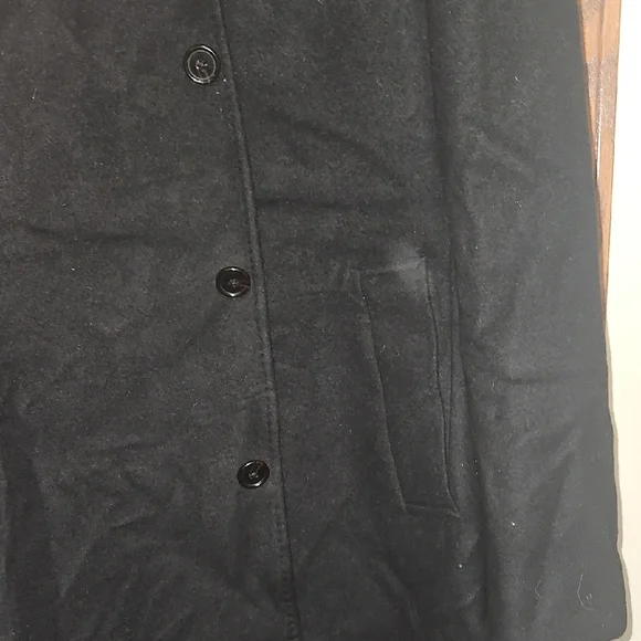 Ralph Lauren Men's Black Top Coat - Picture 3 of 11